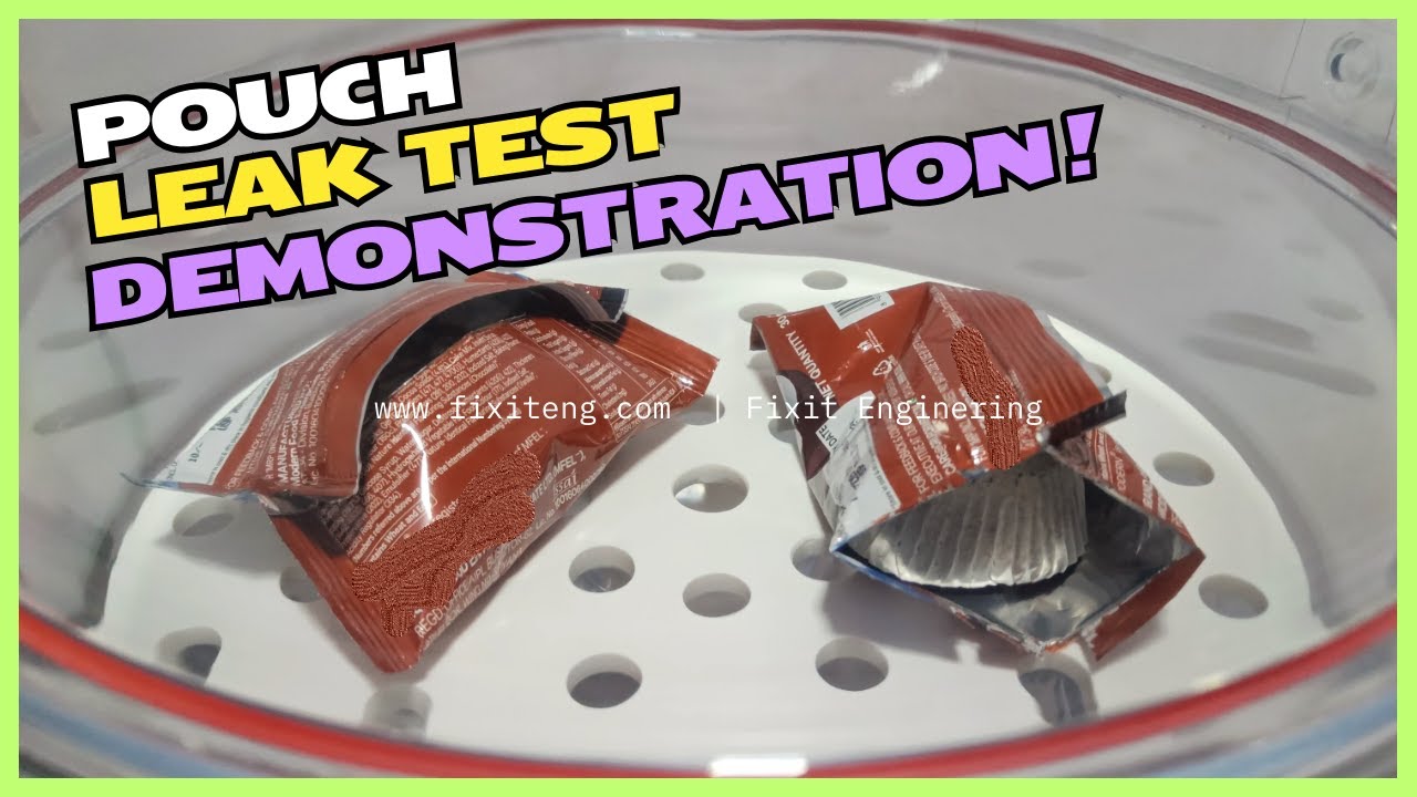 Аппарат для испытания герметичности закусочных пакетов (сухое испытание на герметичность)