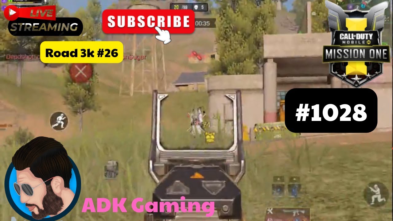 ADK Gaming | Call Of Duty : Mobile | Road 3k #26 | #1028