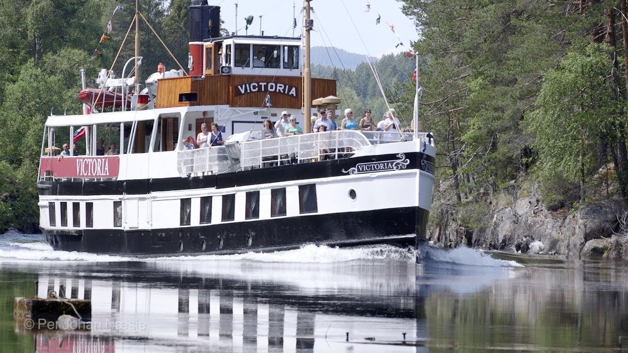 [11:34 Hour Docu] MS Victoria on the Telemark Canal, Norway - Video & Audio [1080HD] SlowTV