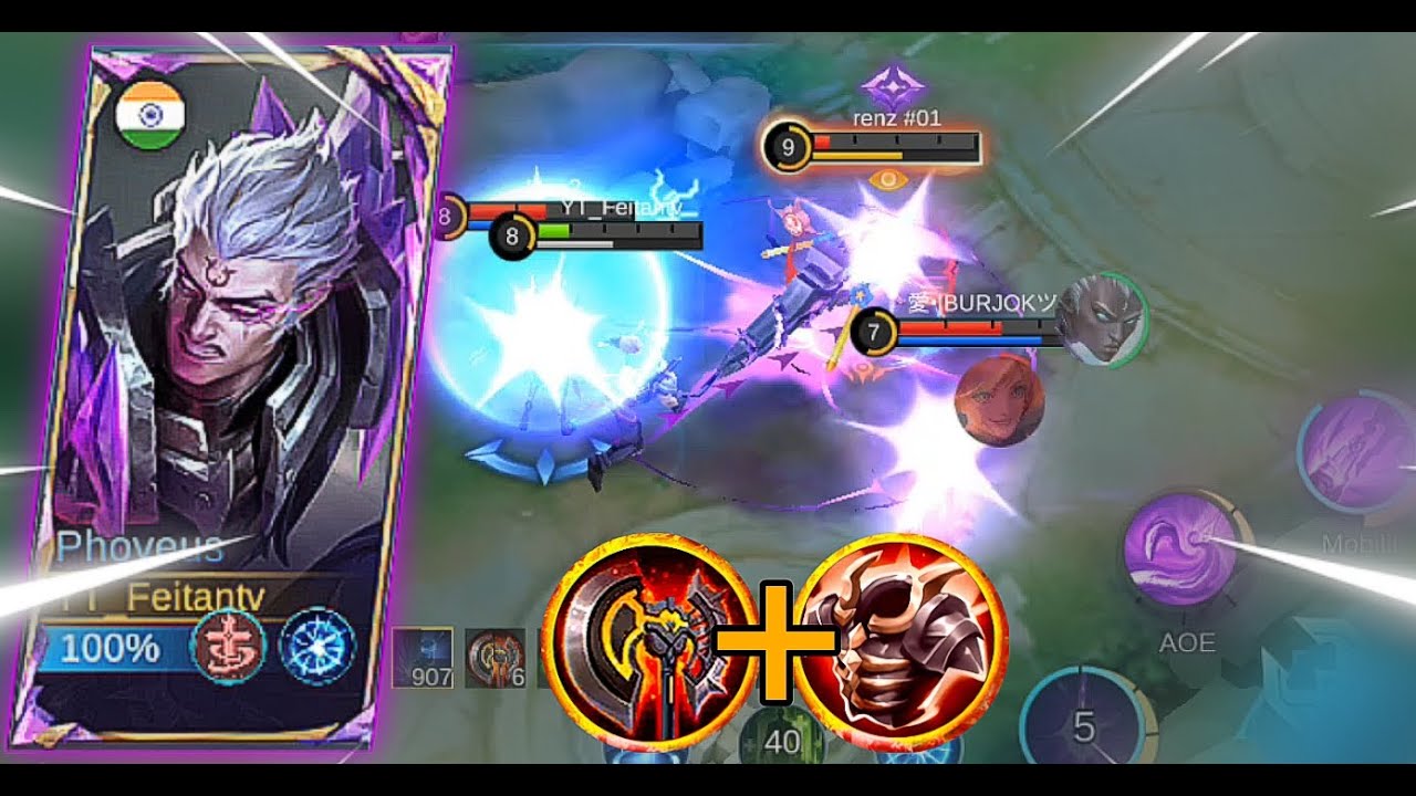 How to defeat metta hero using phoveus? |Phoveus Gameplay | | Mobile legends |