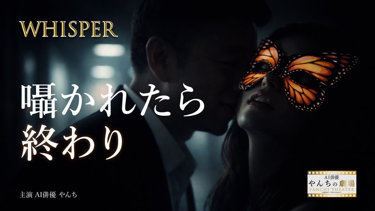 【本編】Whisper｜10分でサスペンスドラマ｜AI俳優やんち主演