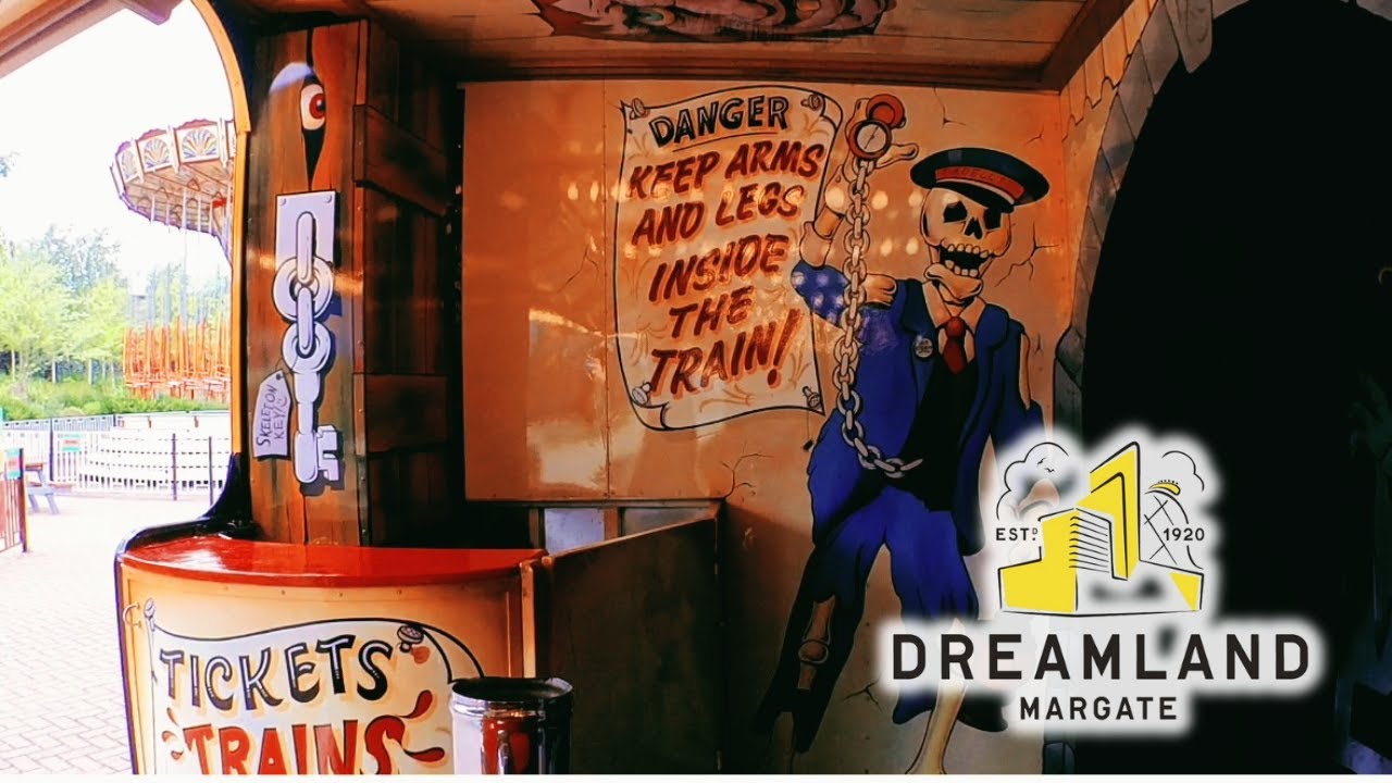 Worlds Loudest Ghost Train! Dreamland Margate | POV 4k HD | Would you dare go on this historic Ride?