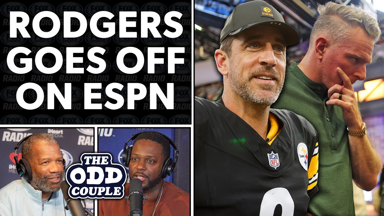 Aaron Rodgers Blasts ESPN, Rob Parker Finds It Strange | THE ODD COUPLE