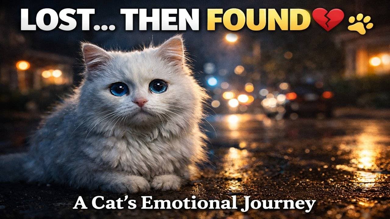 She Was Lost… Then Found 💔 | A Cat’s Emotional Journey