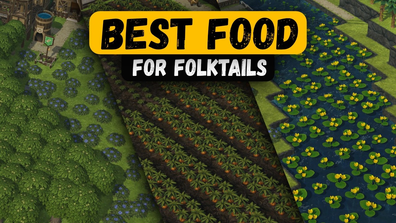Which Folktails Food Is Actually the BEST in Timberborn?