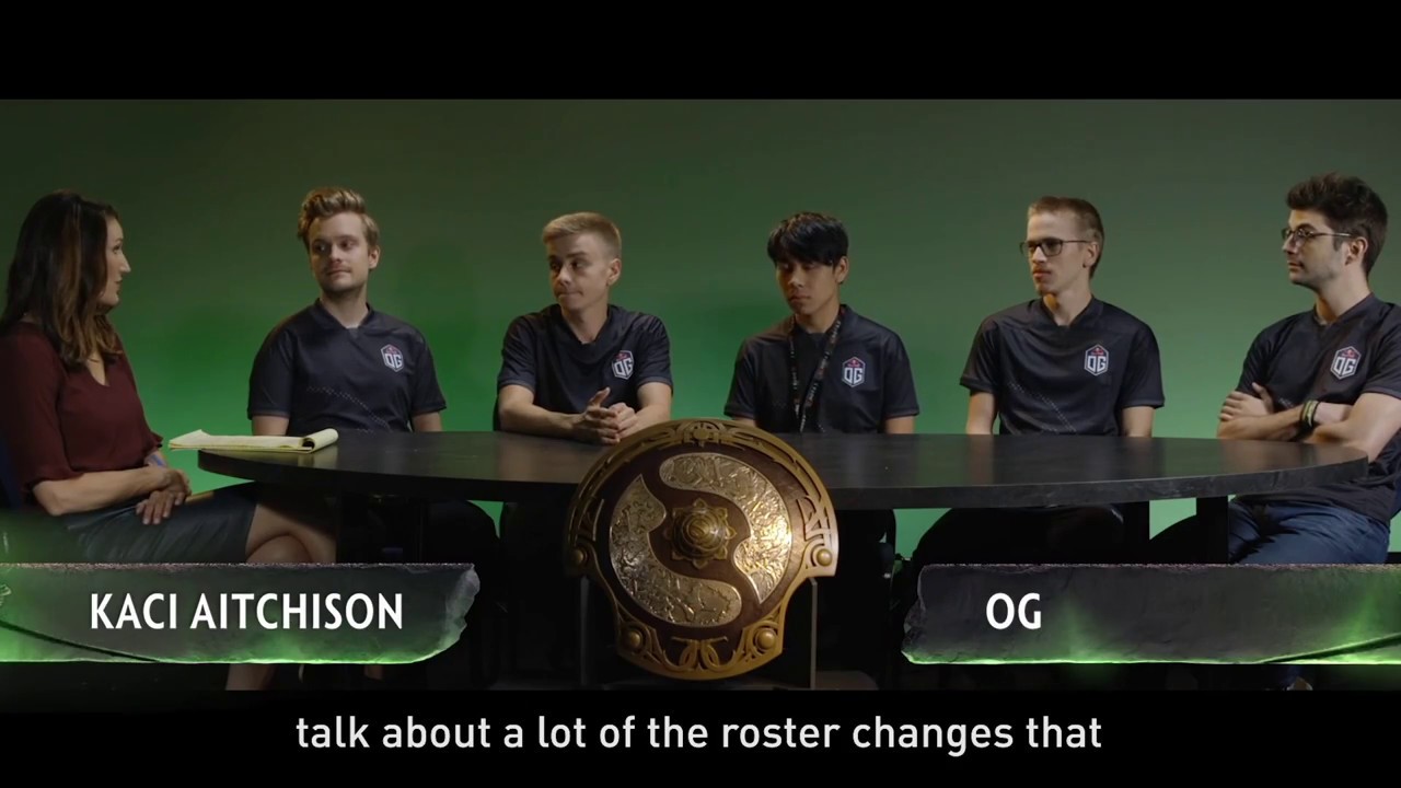Ti8 OG team Interview