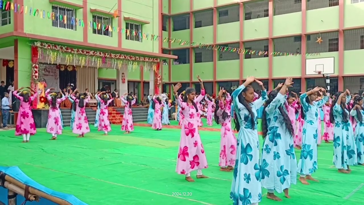 annual function ursuline english medium school khunti