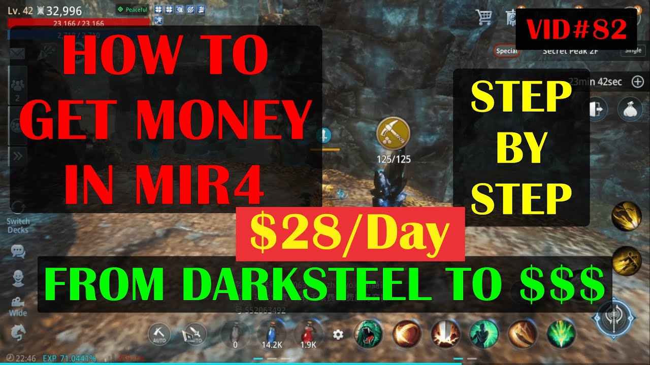 How to Get Money in Mir4 - Darksteel to Draco to Wemix to Money (USD, PHP, IDR, BRL, VND, THB)