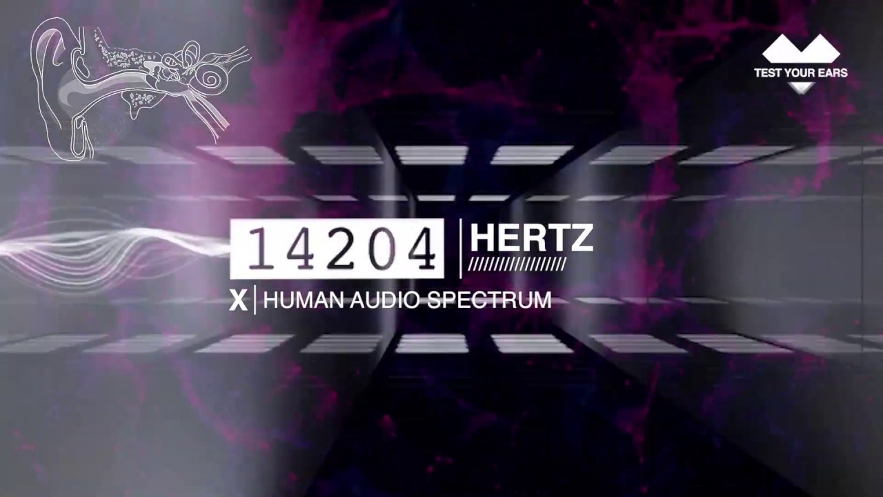 Human Audio Spectrum  20H - 20KHZ / How high can you hear?
