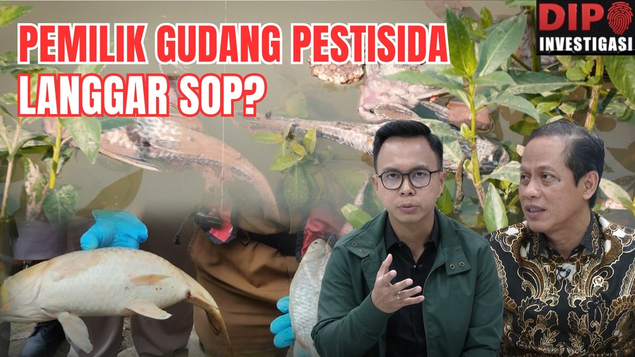 MENTERI LH: JANGAN MAKAN IKAN DARI SUNGAI CISADANE YANG TERCEMAR! I Dipo Investigasi
