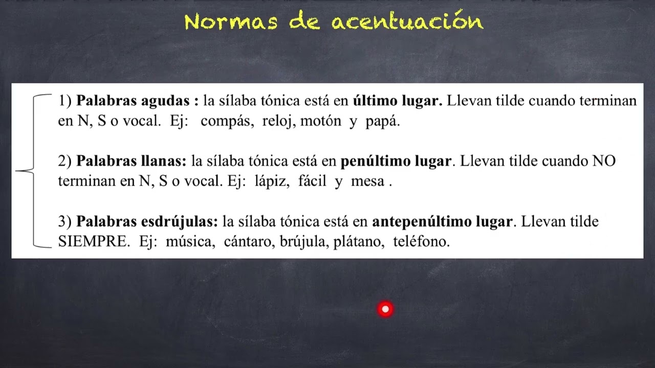 Repaso tema 2. Lengua ( 5º Primaria)