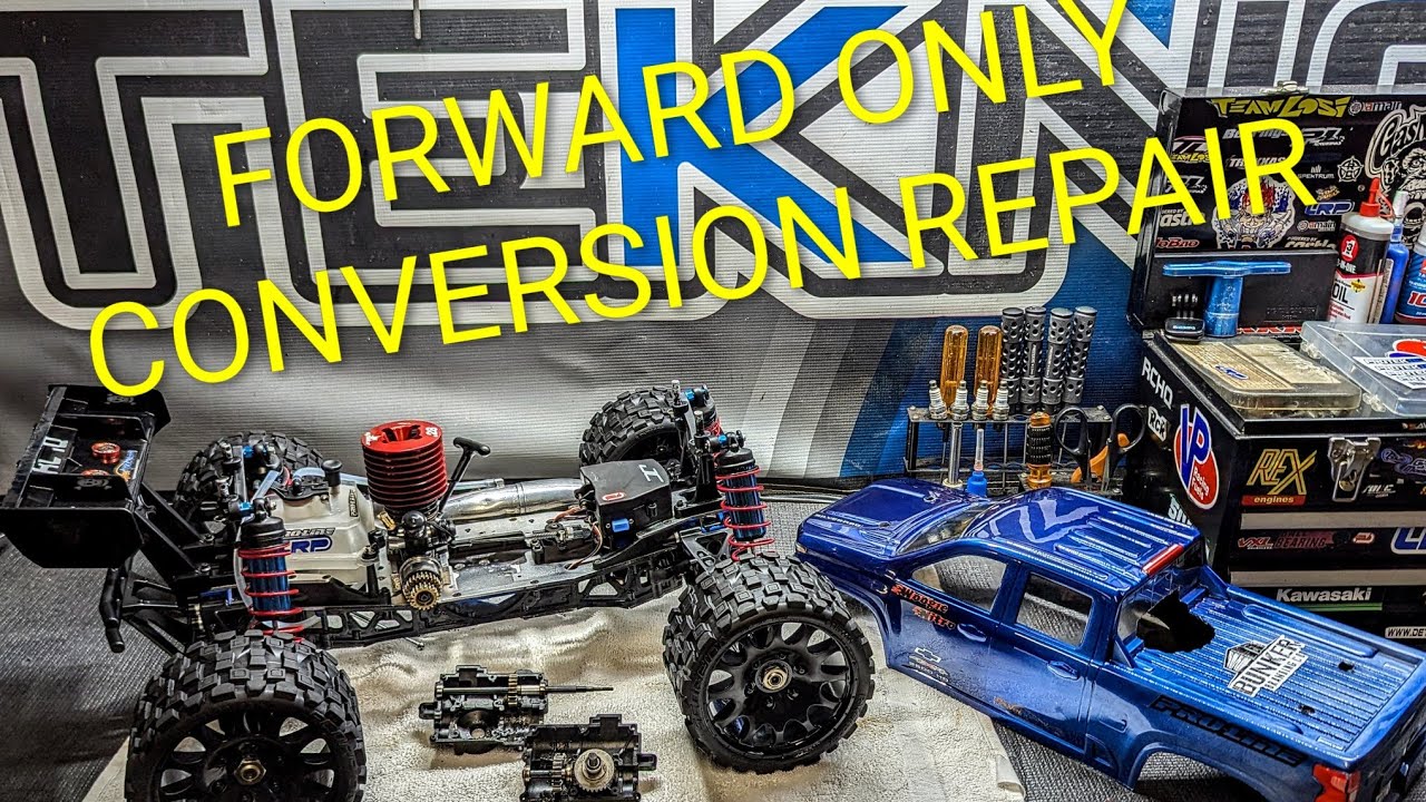 LOSI LST TRANSMISSION REPAIR AND INSTALL 