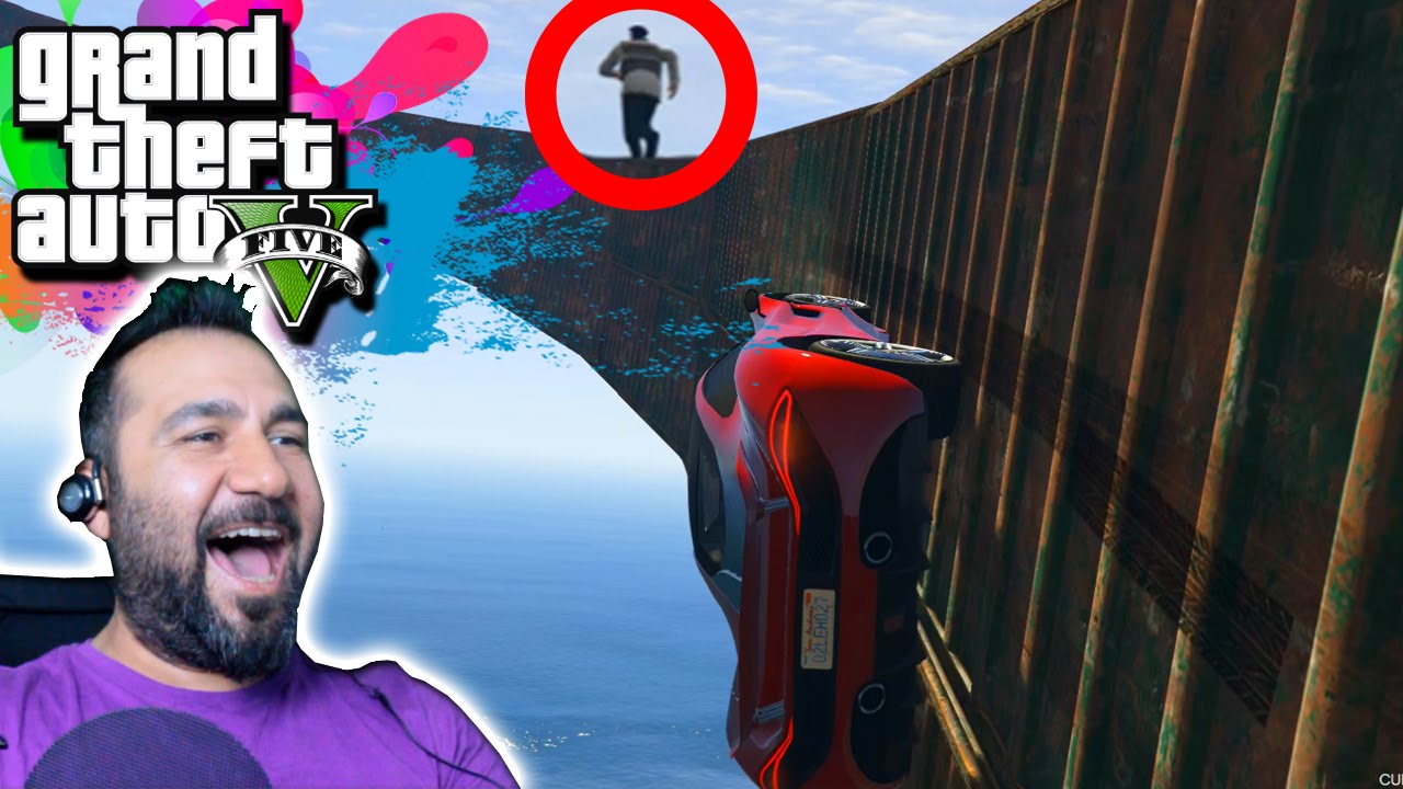 DUVARDA YÜRÜYEN ADAM! | GTA 5 TAKILMACA
