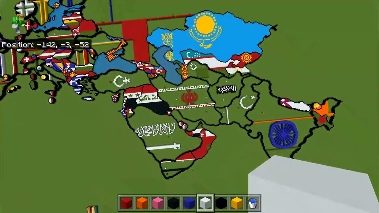 World map showcase (so far)