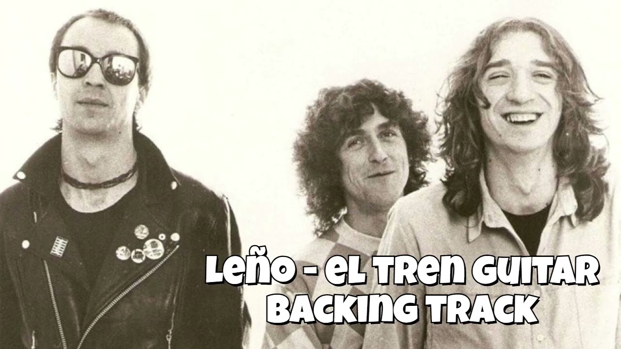 Leño - El tren guitar backing track #rockestatal