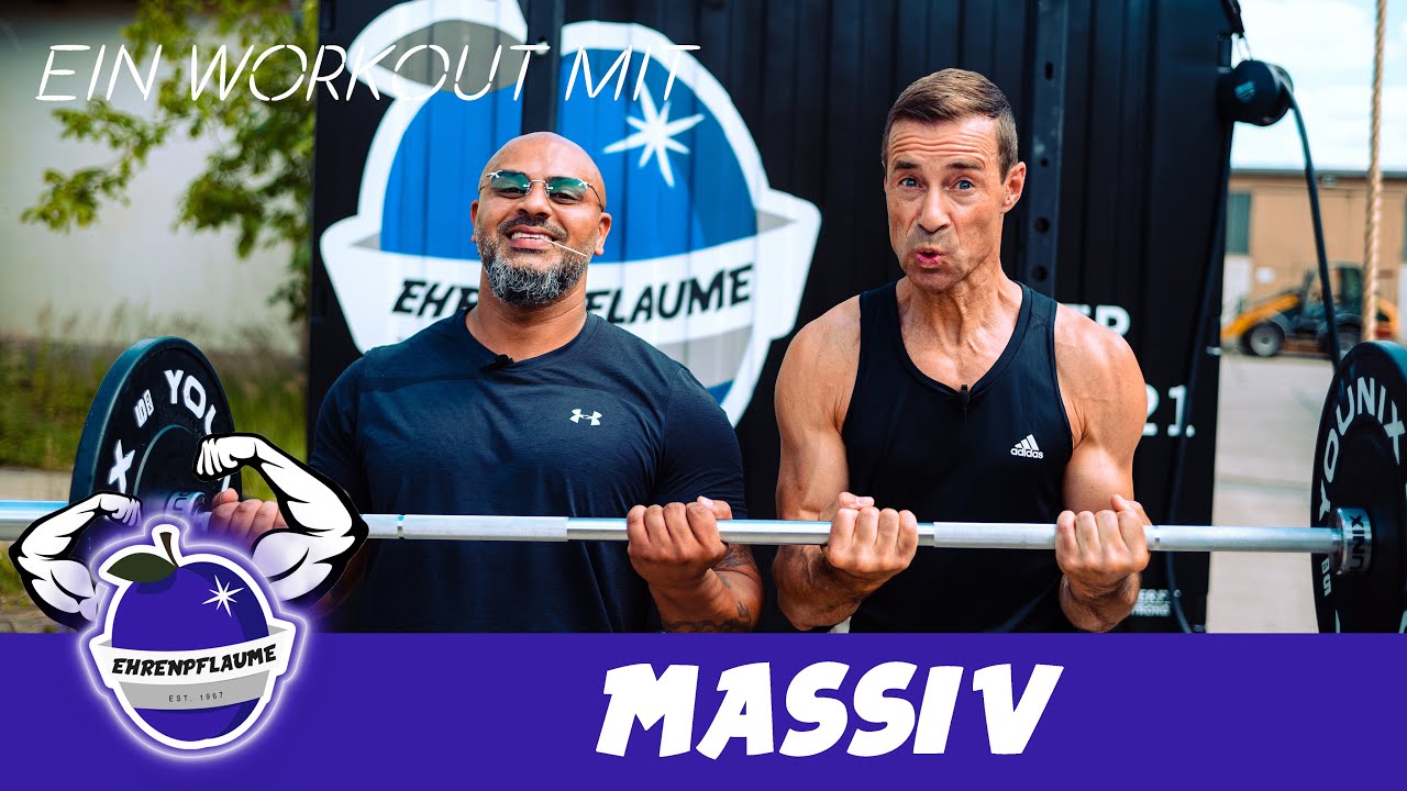 Ein Workout mit @massiv   - krasse Verletzung durch einen Zahnstocher feat. @FlexCalisthenics​