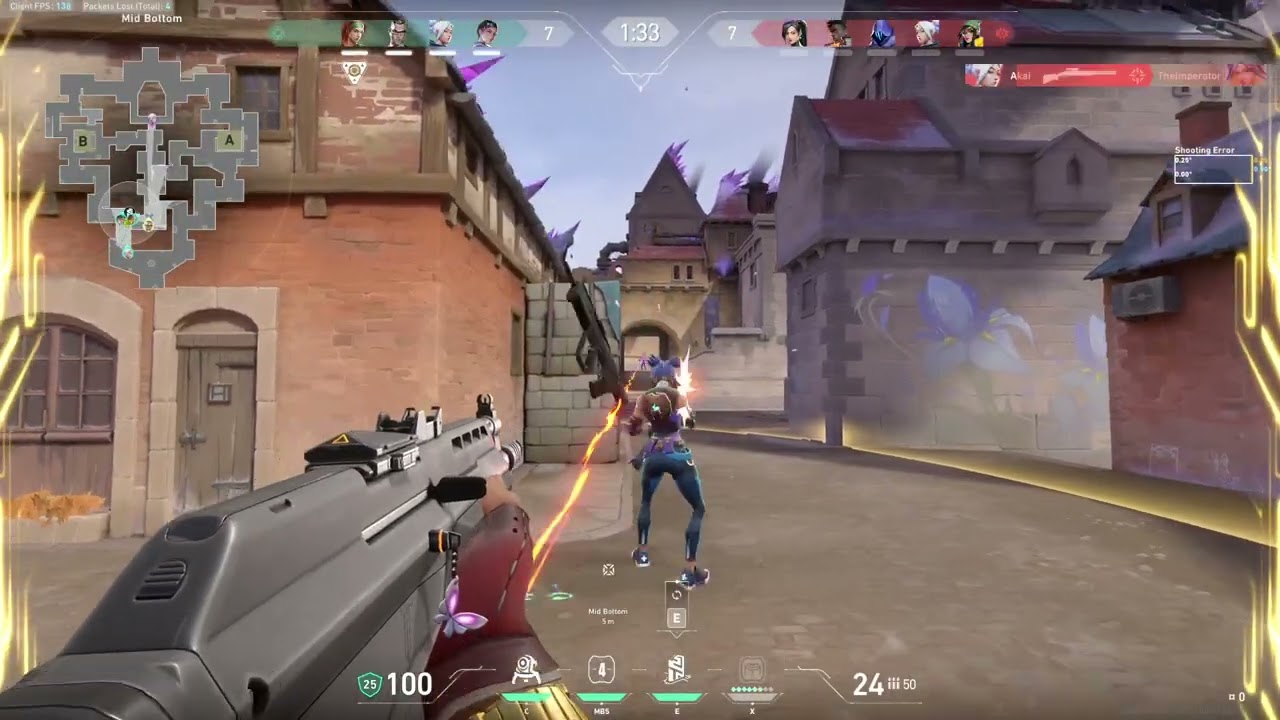 Checkout my VALORANT gameplay recorded with Insights.gg