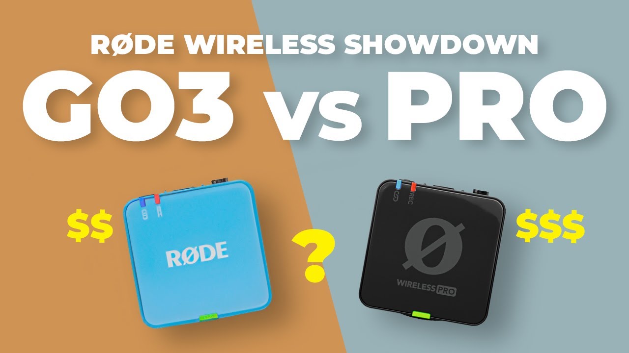RODE Wireless GO 3 против Pro: что лучше?