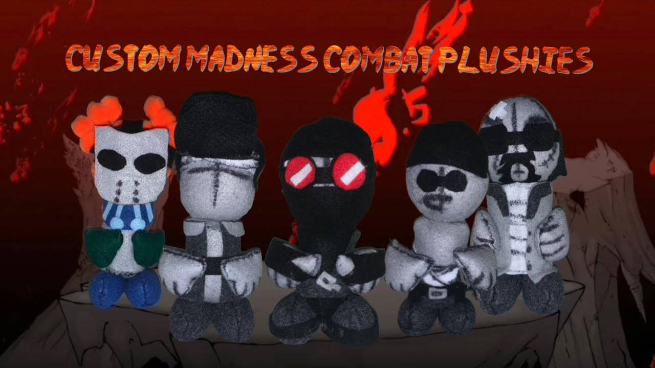 Пользовательские боевые плюшевые игрушки Madness