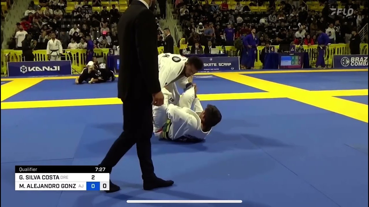 Gabriel Costa Worlds IBJJF 2024 ( 1º luta )