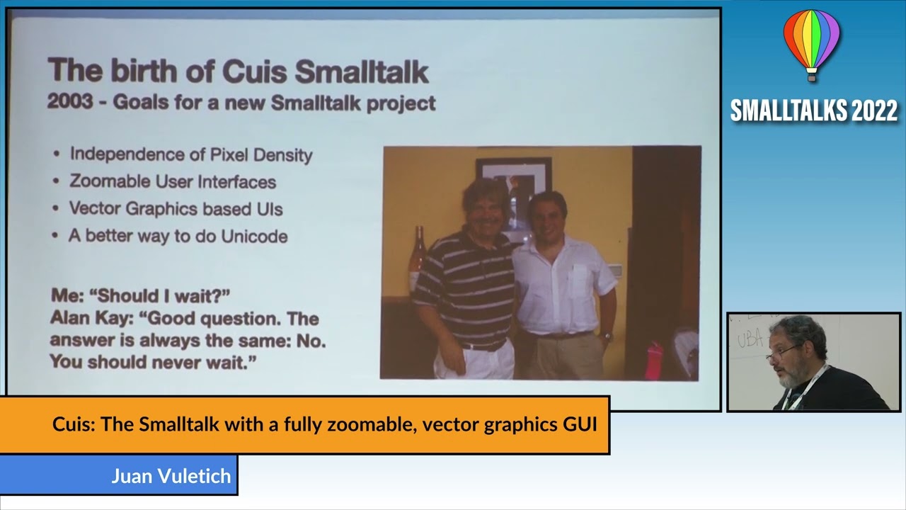 Cuis: The Smalltalk with a fully zoomable, vector graphics GUI - Juan Vuletich