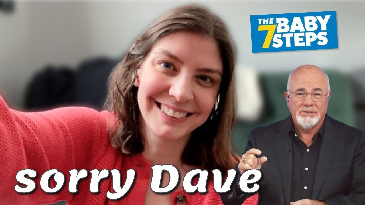 6 decisions I've made that Dave Ramsey would HATE | breaking all the baby steps 😅