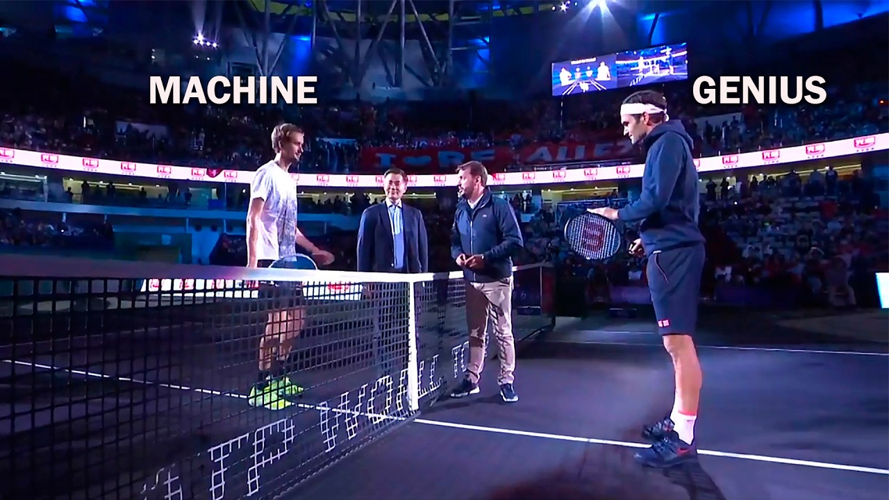 Genius Federer vs Machine Medvedev: When Tennis turns into WAR!