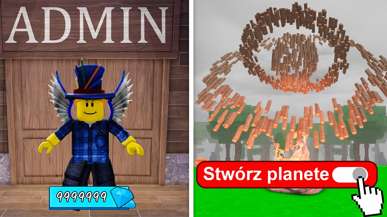 Zagrałem KLASĄ ADMINA w 99 Nocy w Lesie (Roblox)