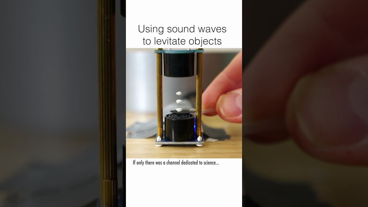 Using Sound Waves to Power Levitation!