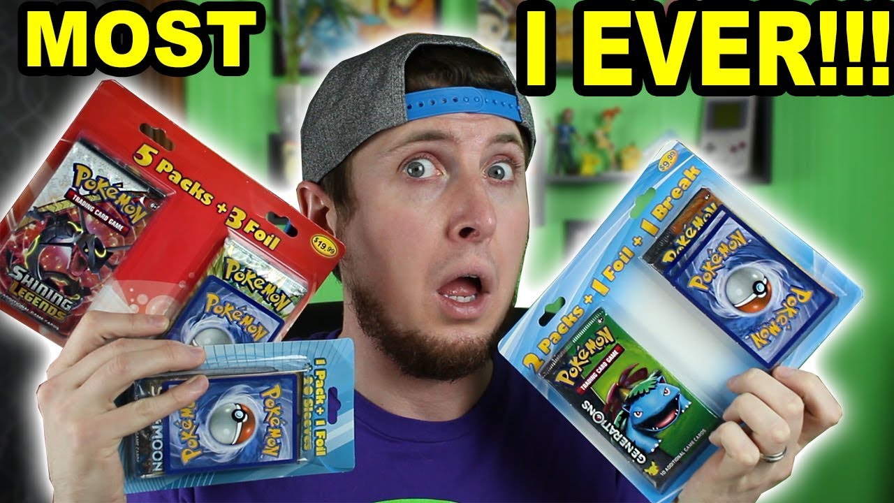MOST EX & GX CARDS I HAVE EVER PULLED IN A POKEMON OPENING VIDEO!