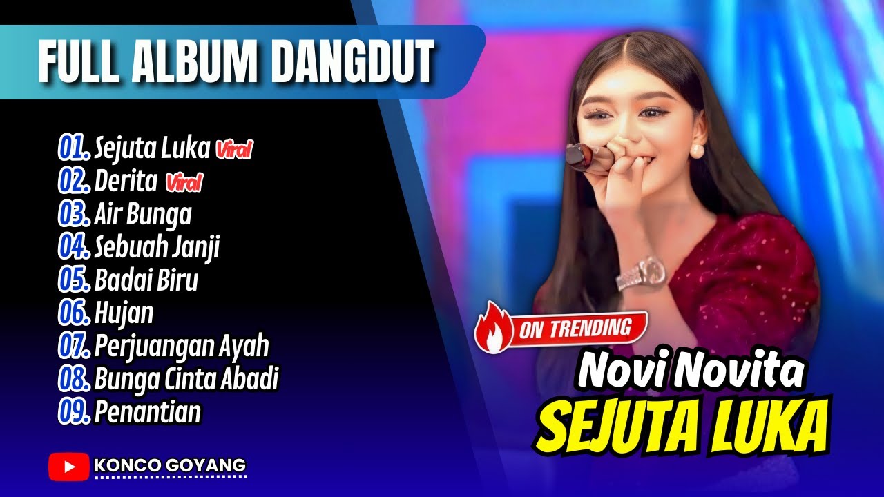 Novi Novita Viral Tiktok !! SEJUTA LUKA - DERITA - AIR BUNGA || FULL ALBUM DANGDUT VIRAL 2026