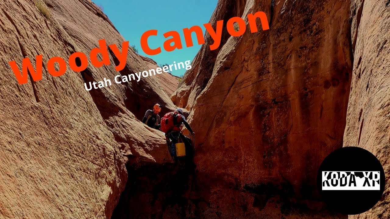 Canyoneering Woody Canyon: Northwash Utah