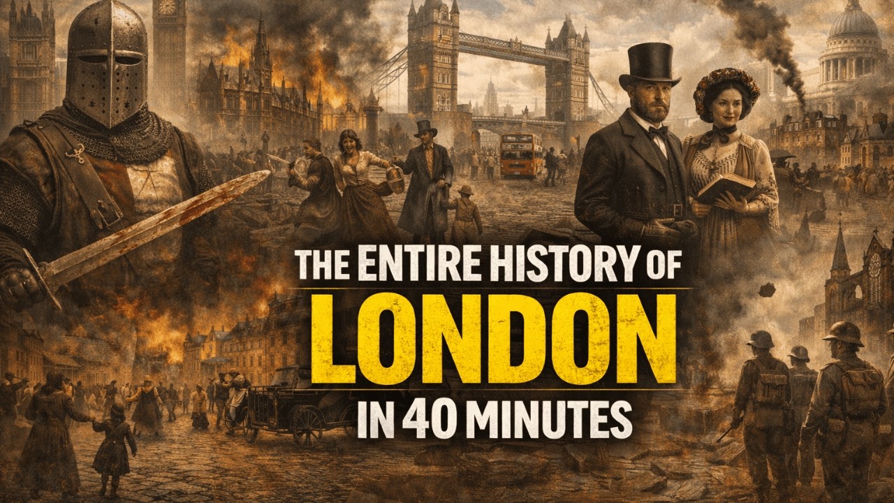 The Entire History of London in 40 Minutes