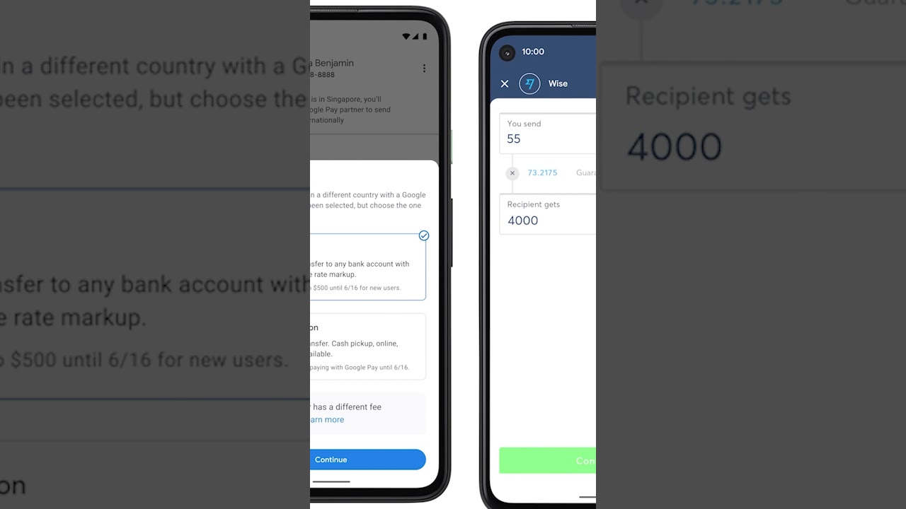 Finally you can transfer money internationally using Google Pay #shorts