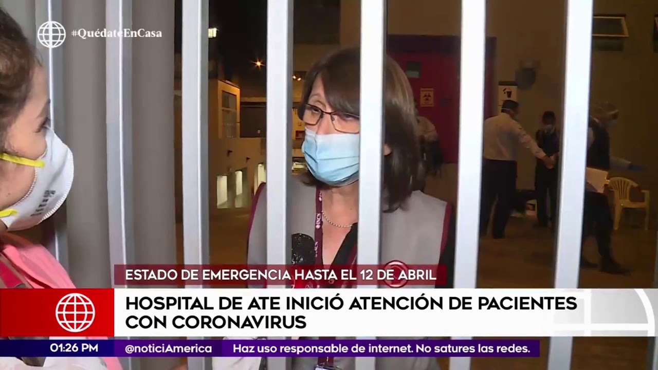 Edici&oacute;n Mediod&iacute;a: Hospital de Ate inici&oacute; atenci&oacute;n a pacientes infectados