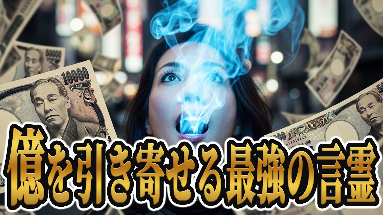 【一瞬です】唱えるだけで臨時収入を引き寄せる魔法の言葉※今すぐ実践してください！