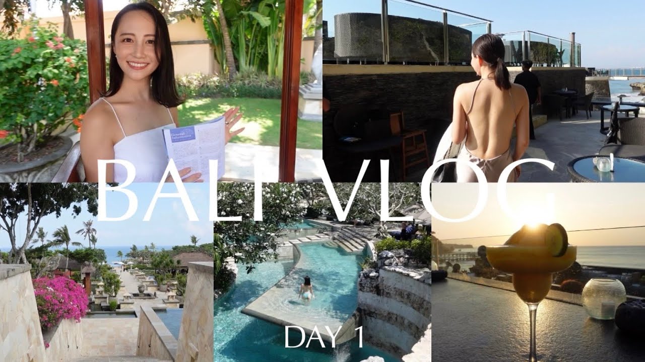 【バリVlog】初のバリ、最高すぎる！！🇮🇩アヤナのロックバーで優雅なbarタイム🌴彼と3泊5日旅行