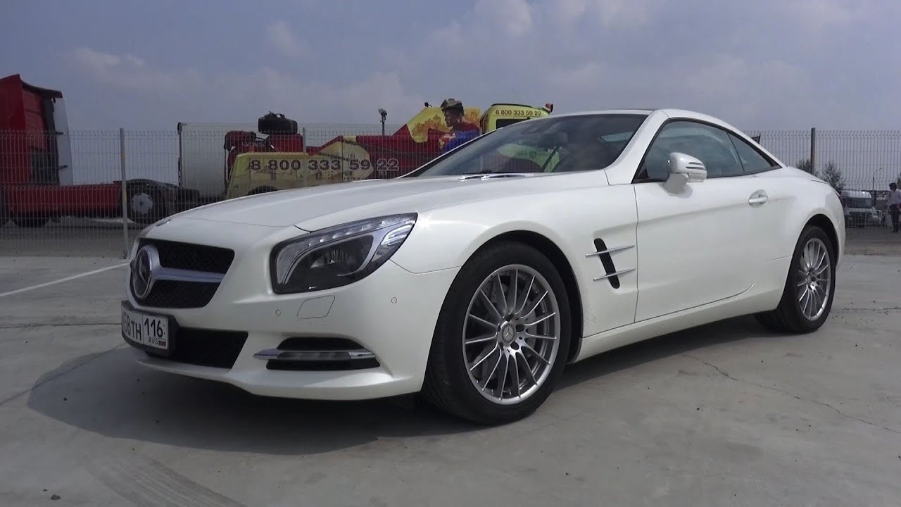 2014 Mercedes-Benz SL500 (R231). Start Up, Engine, and In Depth Tour.