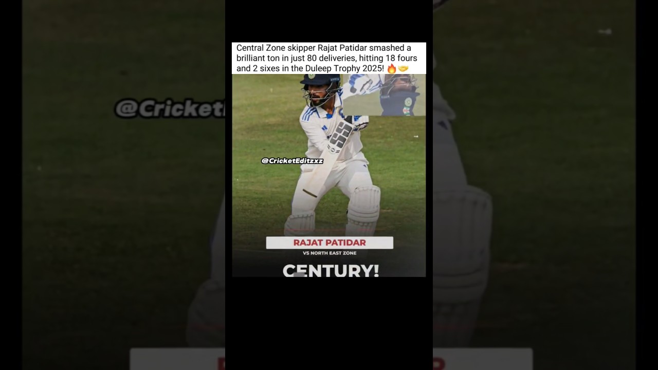 Century For Rajat Patidar 💯