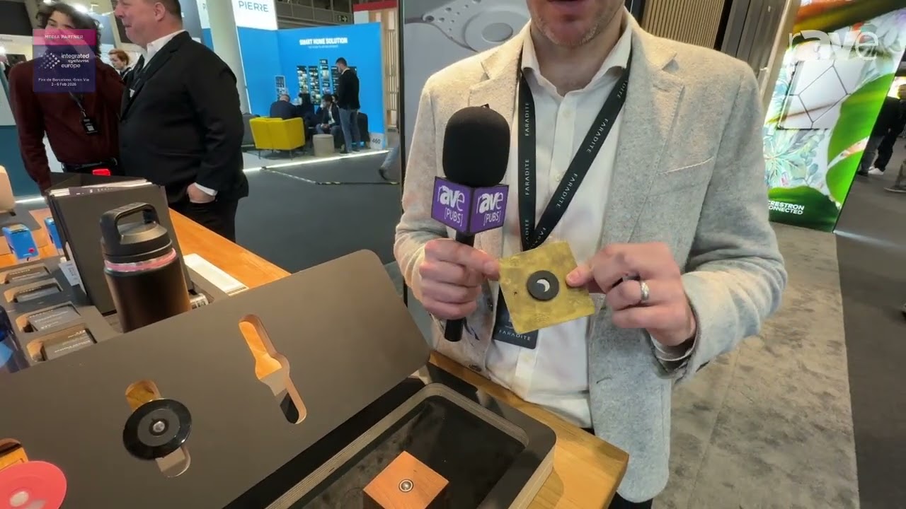 ISE 2026: Faradite Exhibits Motion Sensor 360 Pinhole Motion Sensor for Automations