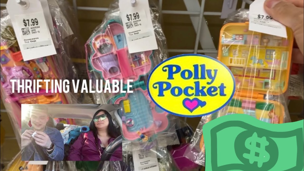 THRIFTING VINTAGE POLLY POCKET AND STAR WARS? ARE TOYS GOOD FOR RESELLING?
