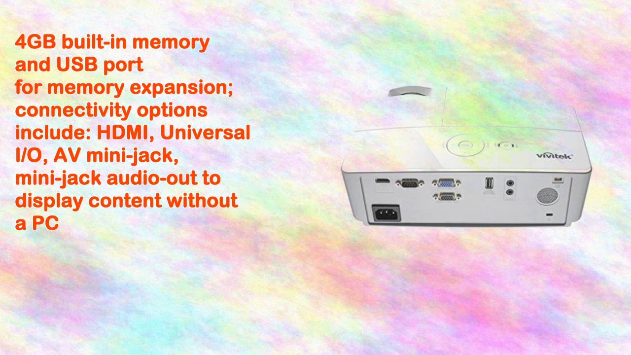 Vivitek Qumi Q5 500 Lumen WXGA