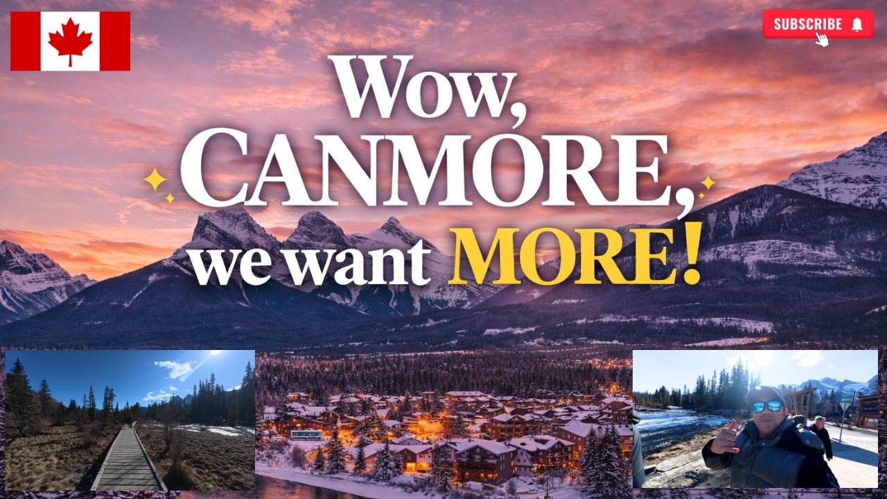 CANMORE: The Most Beautiful Place in Canada? | Boardwalk Experience | BUHAY CANADA #canadalife