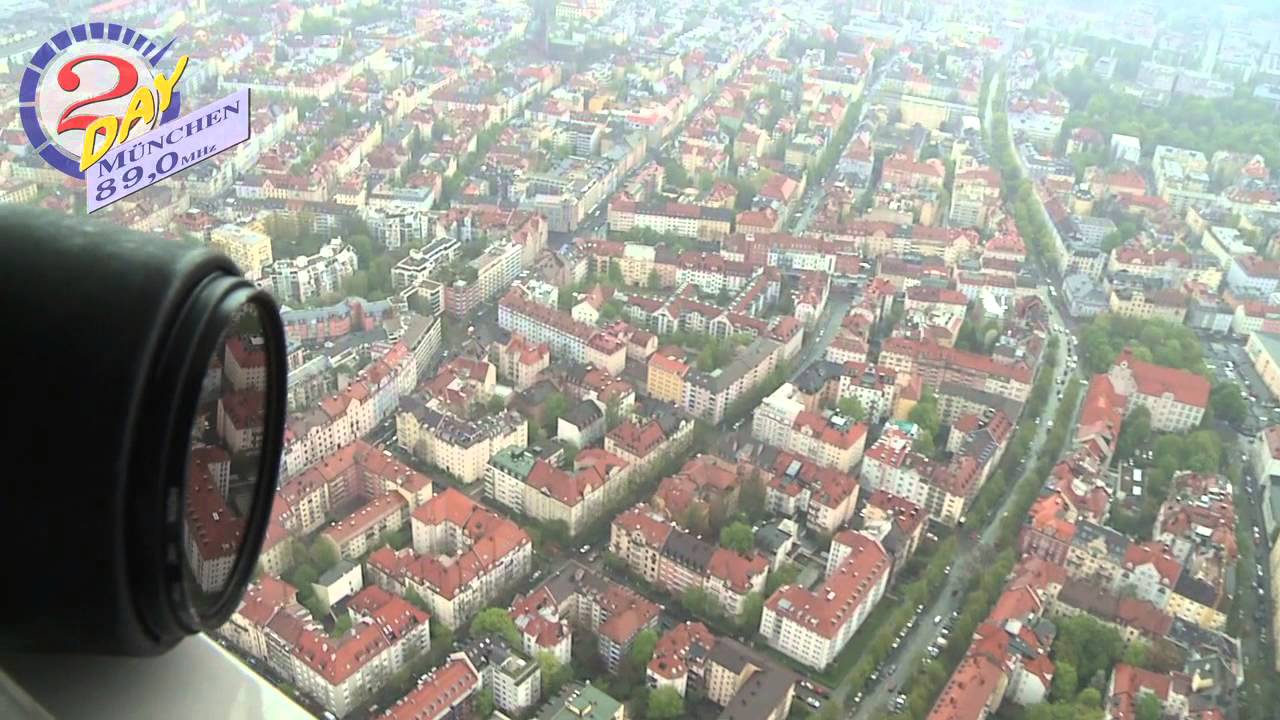 Zeppelinflug über München