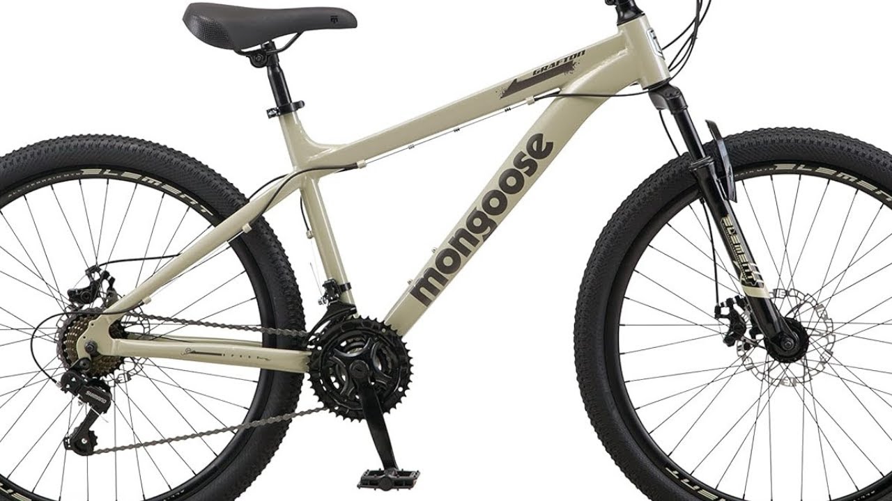 Mongoose Grafton Mountain Bike 🚵‍♂️ 24, 26, or 27.5 Inch, 21 Speed, Aluminum Frame!