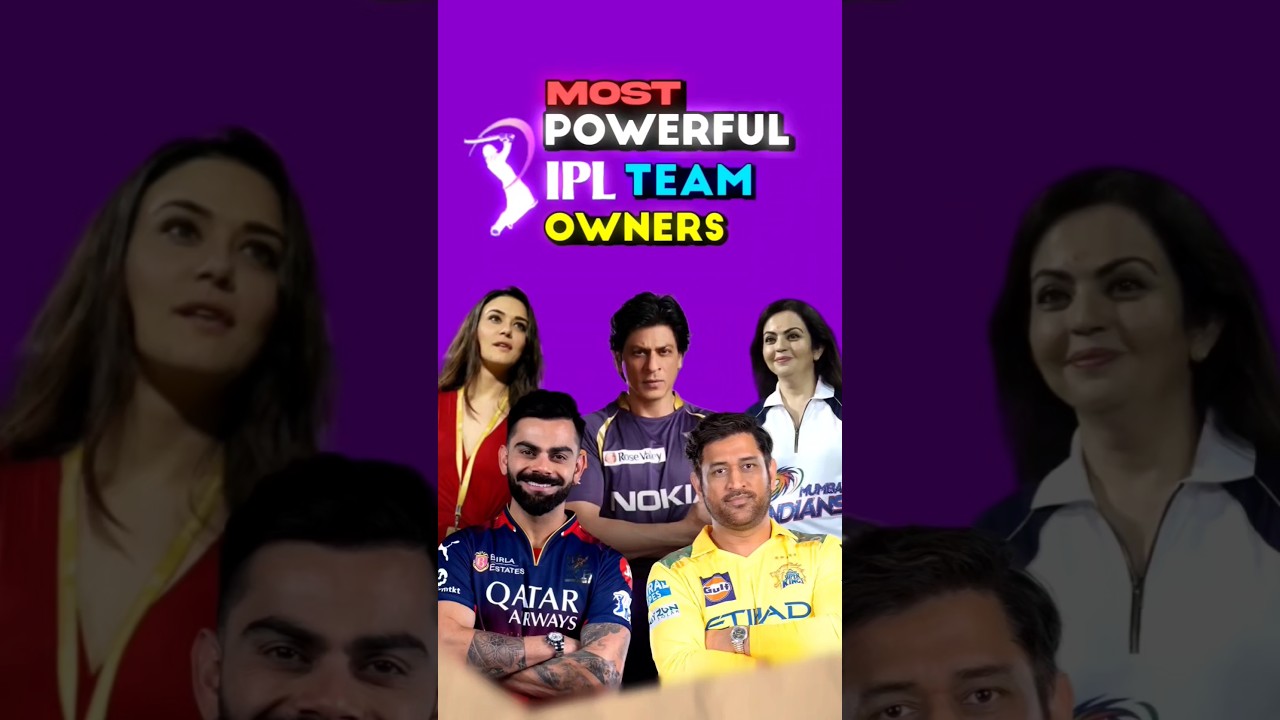 Most Powerful IPL Team Owners 💀🙏 #shorts #business