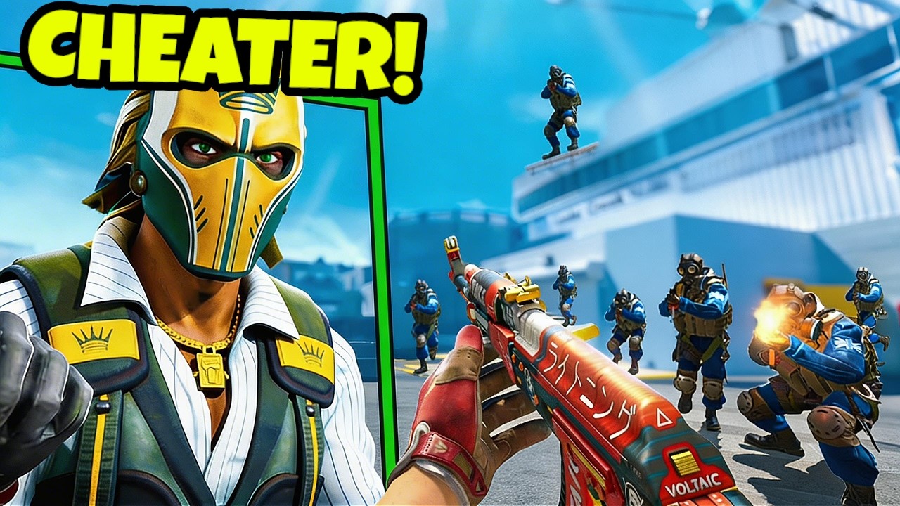 1 CHEATER na WALLHACKU vs 9 LEGIT GRACZY!