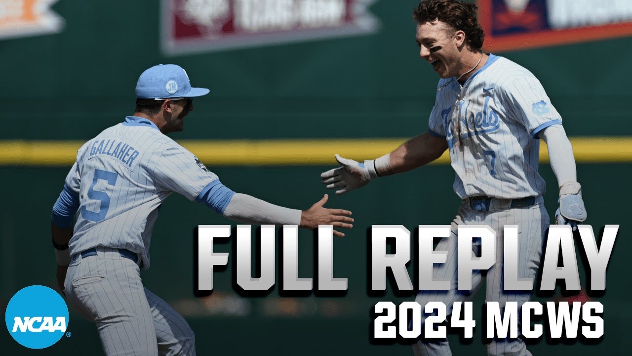 North Carolina vs. Virginia: 2024 Men's College World Series | FULL REPLAY