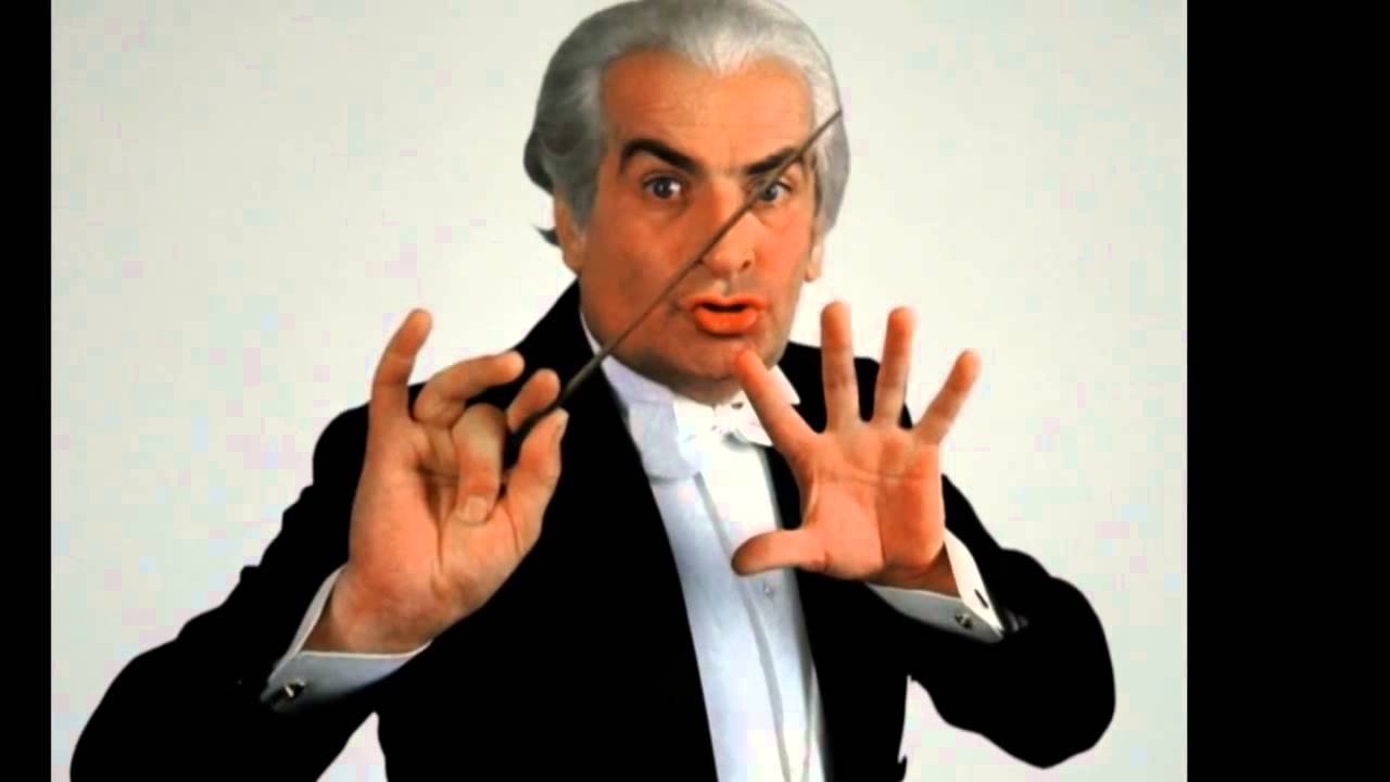 Louis de Funes au micro de Macha Beranger   Rare