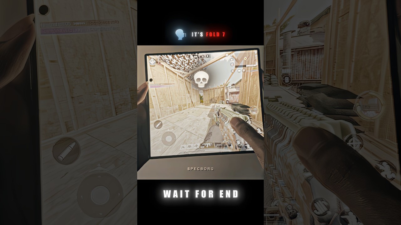 CODM On Samsung Galaxy Fold 7...🤯